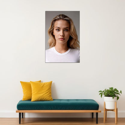 Hanna Edwinson Sexy Female Model Young Girl Poster Wall Art Print Home Wall Decor