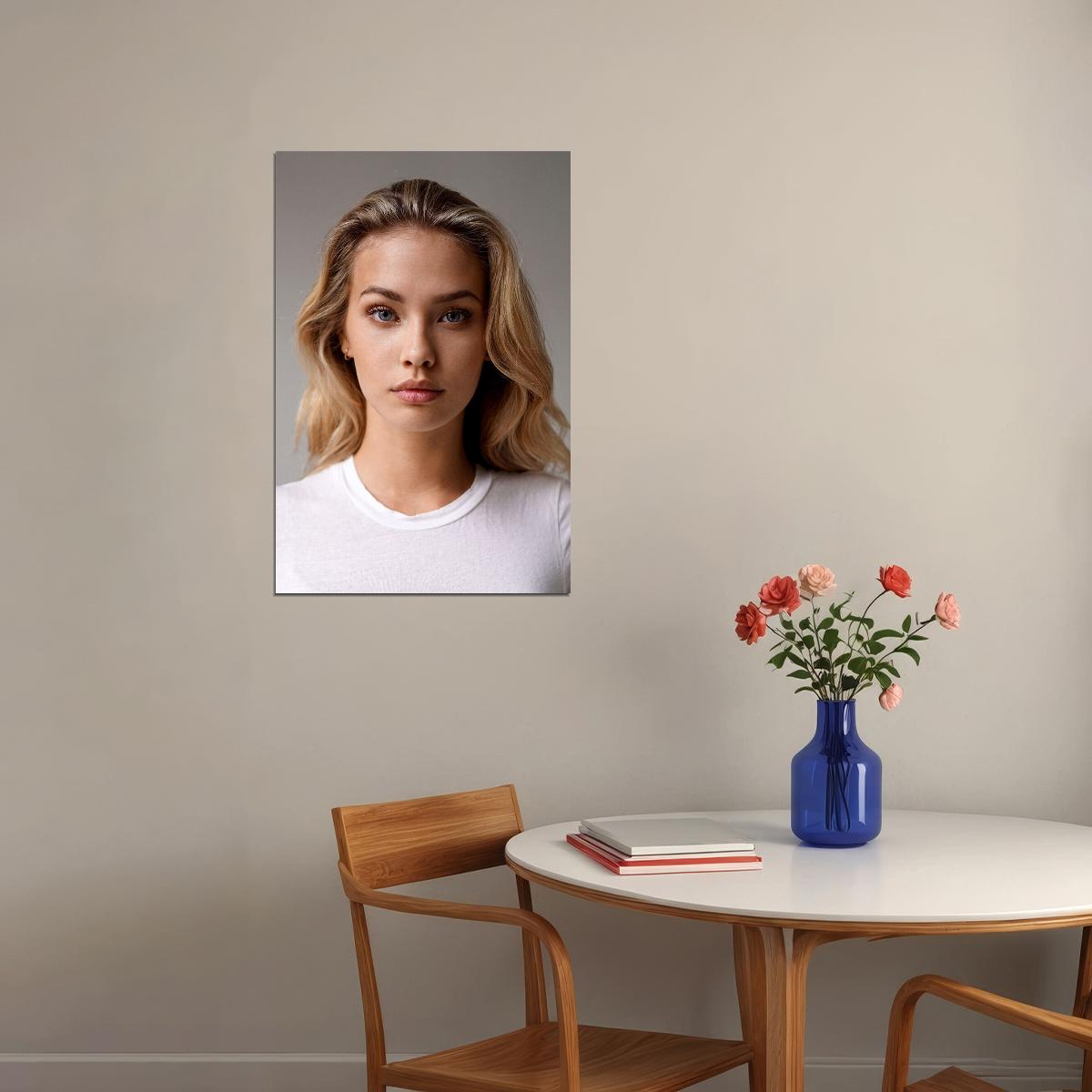 Hanna Edwinson Sexy Female Model Young Girl Poster Wall Art Print Home Wall Decor