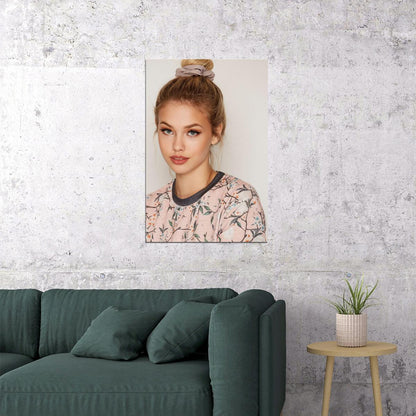 Hanna Edwinson Sexy Female Model Fashion Poster Wall Art Print Home Wall Decor