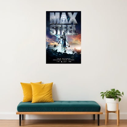 Max Steel Action Adventure Fantasy Poster Wall Art Print Home Wall Decor