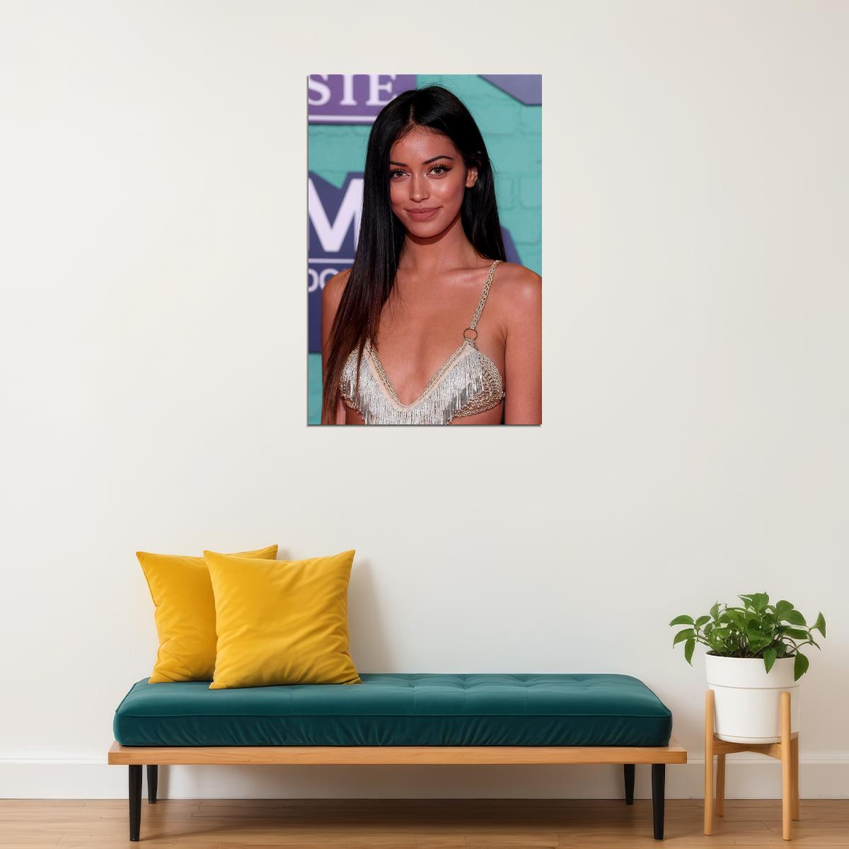 Cindy Kimberly Sexy Female Beautiful Model Poster Wall Art Print Home Wall Decor