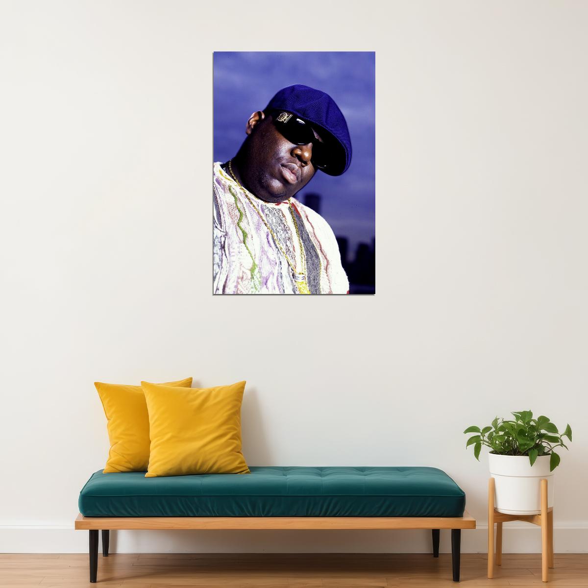 The Notorious Big Music Artist Singer Poster Wall Art Print Home Wall Decor