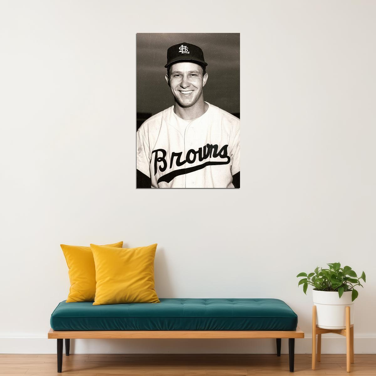 Roy Sievers Sport Professional Atlethe Poster Wall Art Print Home Wall Decor