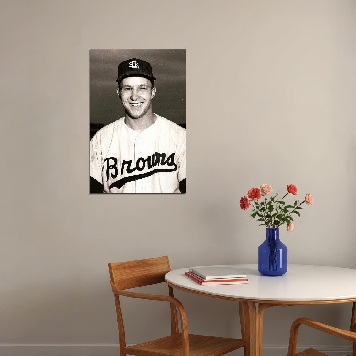 Roy Sievers Sport Professional Atlethe Poster Wall Art Print Home Wall Decor