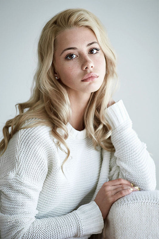 Blonde Sexy Woman Model Hot Poster Wall Art Print Home Wall Decor