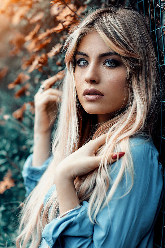 Blonde Sexy Female Model Hot Poster Wall Art Print Home Wall Decor