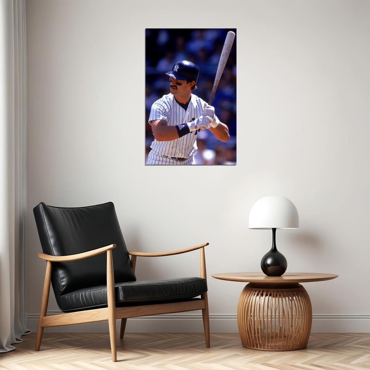 Don Mattingly Baseball Sport Poster Wall Art Print Home Wall Decor