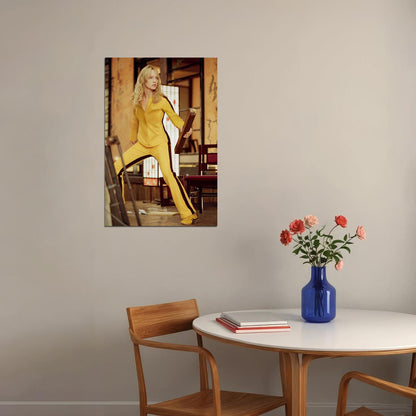 Uma Thurman Blood And Sword Movie Actress Poster Wall Art Print Home Wall Decor