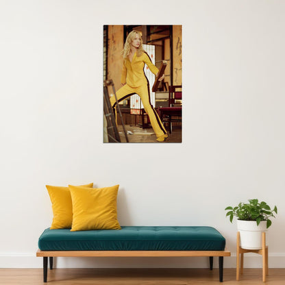 Uma Thurman Blood And Sword Movie Actress Poster Wall Art Print Home Wall Decor