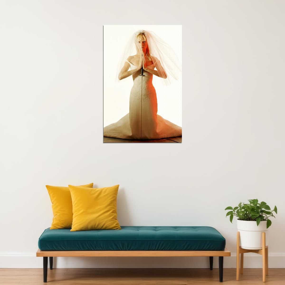 Uma Thurman Blood And Sword Poster Wall Art Print Home Wall Decor
