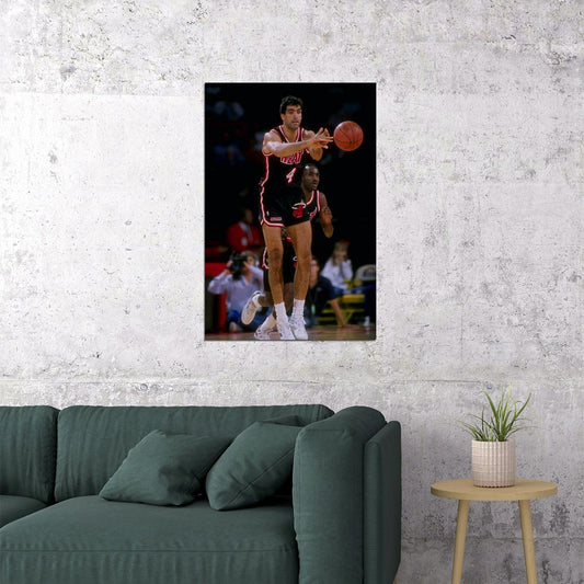 Rony Seikaly Old Basketball Player Poster Wall Art Print Home Wall Decor