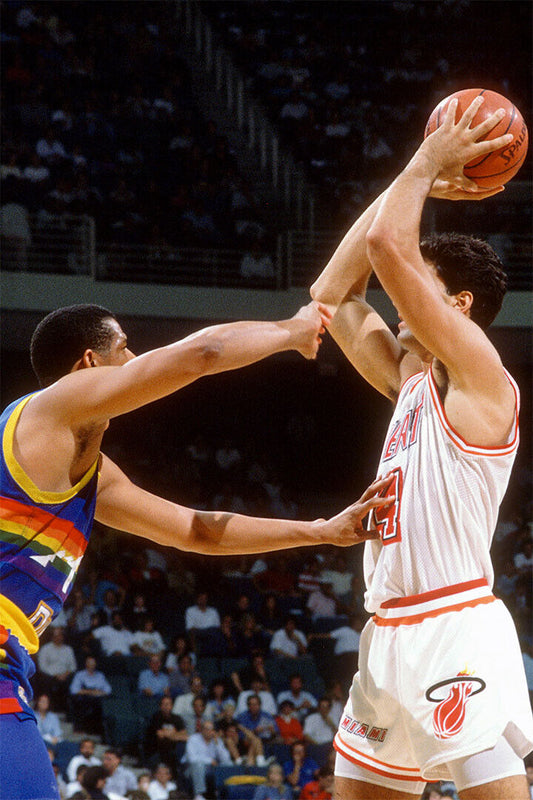 Rony Seikaly Basketball Player Poster Wall Art Print Home Wall Decor