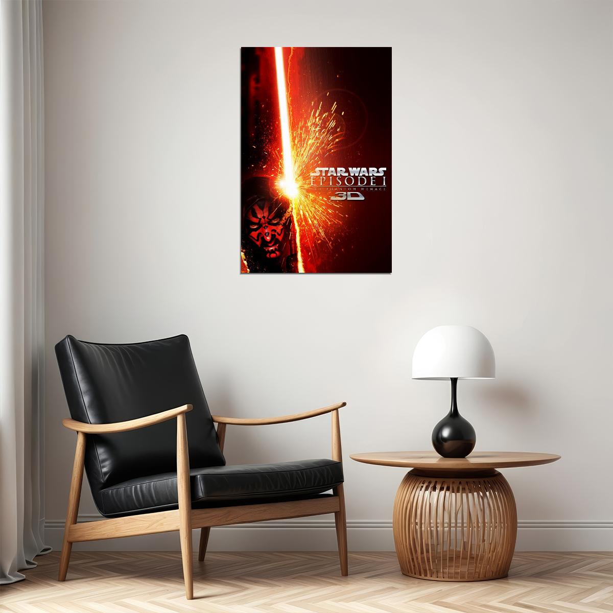 Star Wars Episode 1 Darth Maul Sci Fi Poster Wall Art Print Home Wall Decor