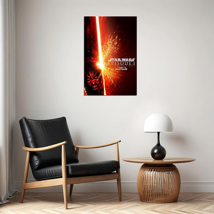 Star Wars Episode 1 Darth Maul Sci Fi Poster Wall Art Print Home Wall Decor