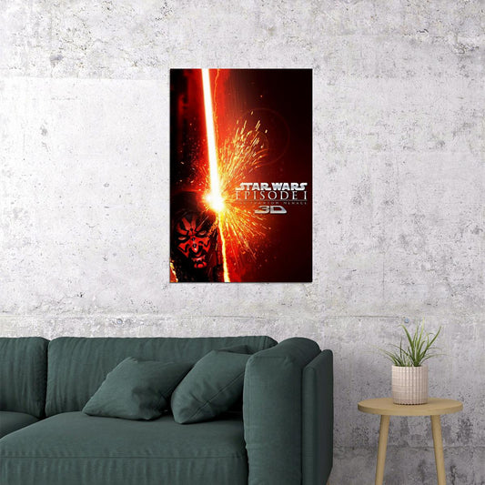 Star Wars Episode 1 Darth Maul Sci Fi Poster Wall Art Print Home Wall Decor