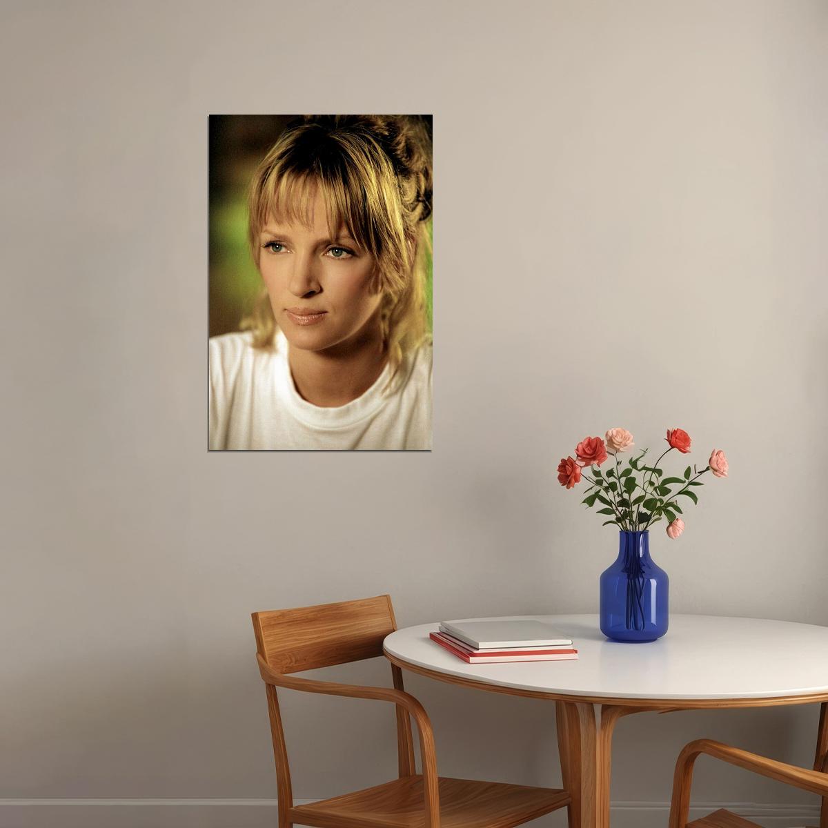 Uma Thurman Beauty Actress Poster Wall Art Print Home Wall Decor