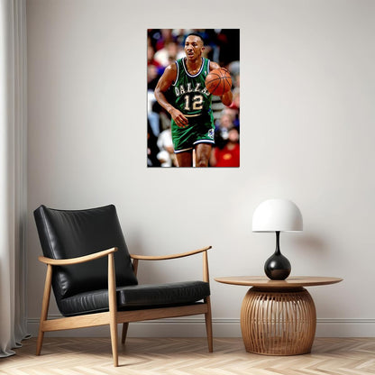 Derek Harper Best Basketball Player Poster Wall Art Print Home Wall Decor