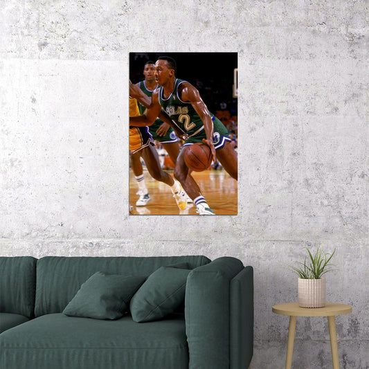 Derek Harper Basketball Player Poster Wall Art Print Home Wall Decor
