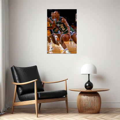 Derek Harper Basketball Player Poster Wall Art Print Home Wall Decor