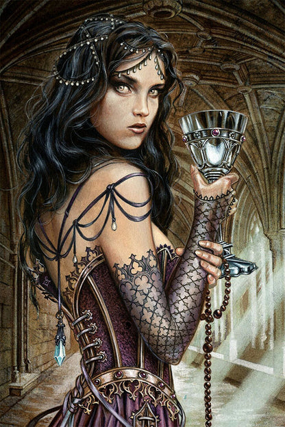 Alchemy Gothic Fantasy Science Fiction Poster Wall Art Print Home Wall Decor