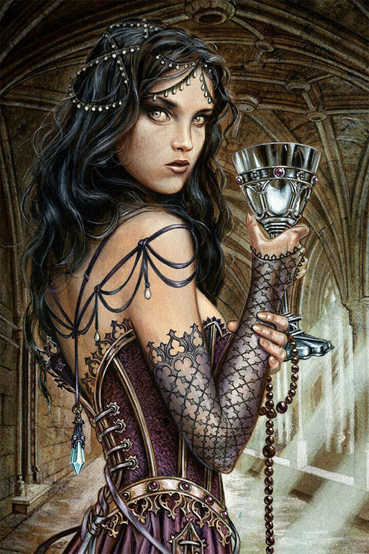 Alchemy Gothic Fantasy Science Fiction Poster Wall Art Print Home Wall Decor
