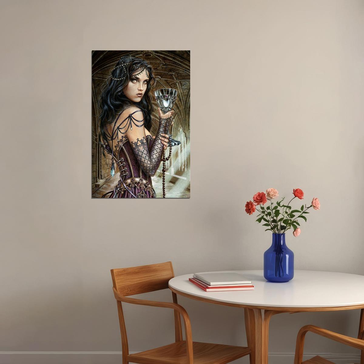 Alchemy Gothic Fantasy Science Fiction Poster Wall Art Print Home Wall Decor