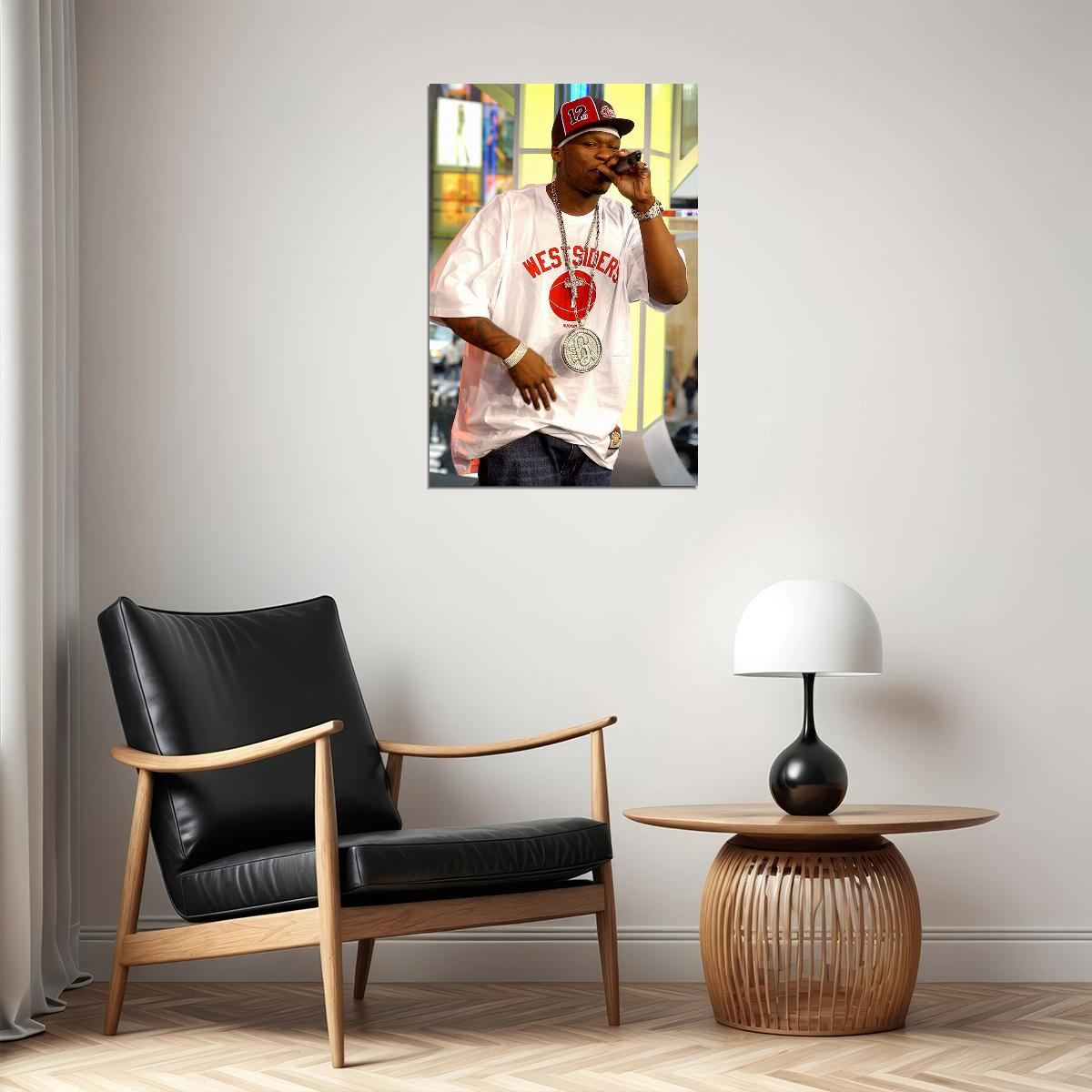 50 Cent Hip Hop Rapper Musician Singer Poster Wall Art Print Home Wall Decor