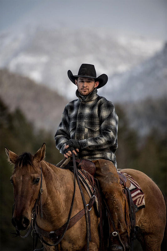 Cowboy With Horse Sexy Male Model Poster Wall Art Print Home Wall Decor