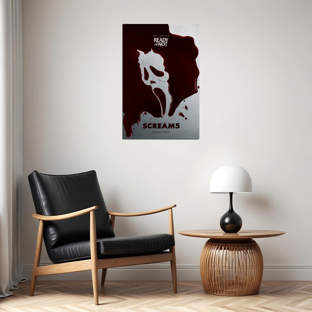 Scream Movie Horror Thriller Poster Wall Art Print Home Wall Decor
