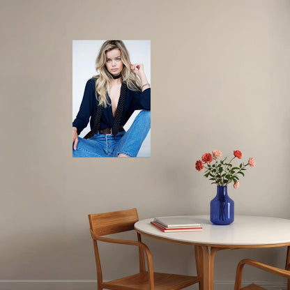 Frida Aasen Sexy Female Model Hot Poster Wall Art Print Home Wall Decor
