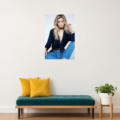 Frida Aasen Sexy Female Model Hot Poster Wall Art Print Home Wall Decor