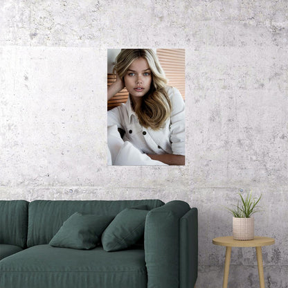 Frida Aasen Sexy Female Model Hot Poster Wall Art Print Home Wall Decor