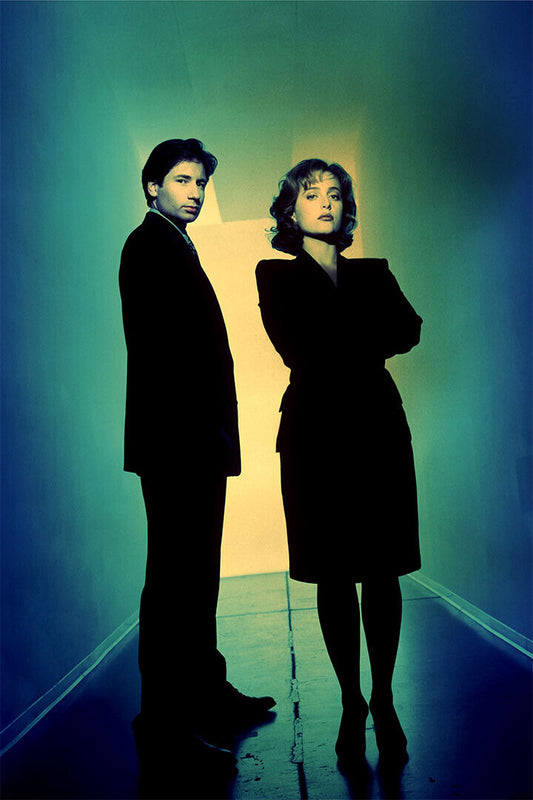 X Files Tv Series Fantasy Sci Fi Action Poster Wall Art Print Home Wall Decor