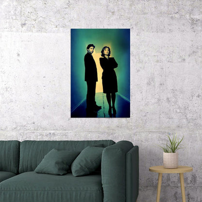 X Files Tv Series Fantasy Sci Fi Action Poster Wall Art Print Home Wall Decor
