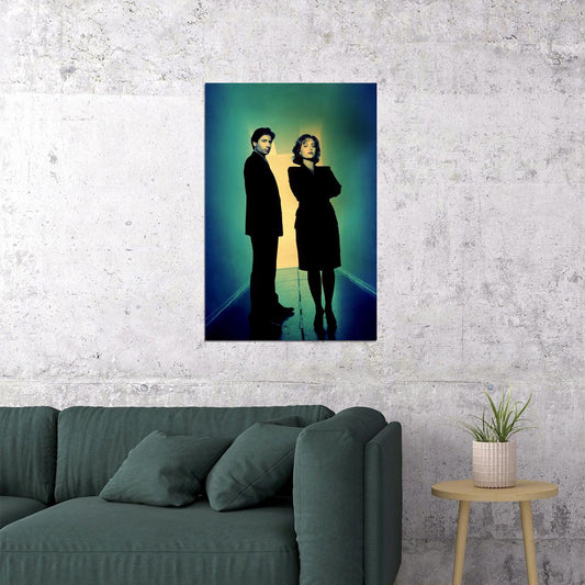 X Files Tv Series Fantasy Sci Fi Action Poster Wall Art Print Home Wall Decor