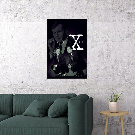 X Files Tv Series Fantasy Sci Fi Action Poster Wall Art Print Home Wall Decor