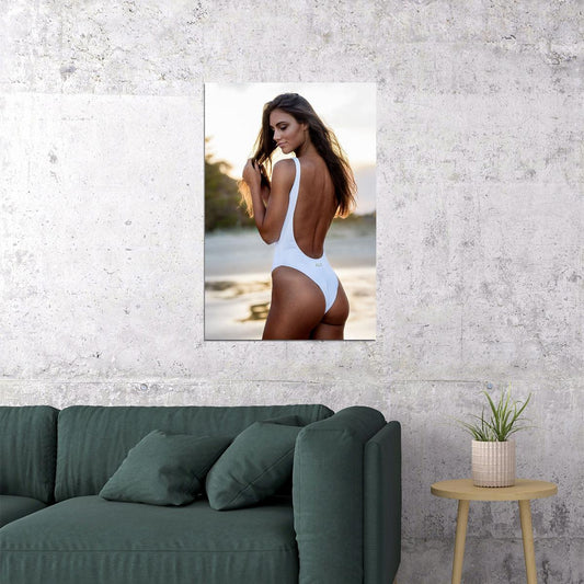 Sexy Female Model Hot Steph 2 Poster Wall Art Print Home Wall Decor