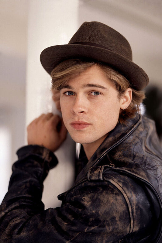 Brad Pitt Very Young Hot Actor Poster Wall Art Print Home Wall Decor