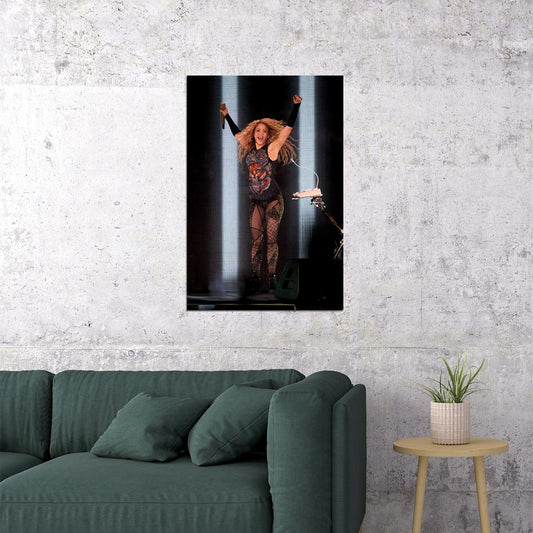 Shakira In Concert Hot Musician Singer Poster Wall Art Print Home Wall Decor