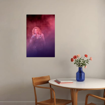 Shakira In Concert Sexy Singer Hot Poster Wall Art Print Home Wall Decor