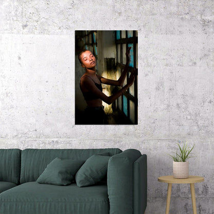 Must Pay Attention Sexy Female Model Poster Wall Art Print Home Wall Decor