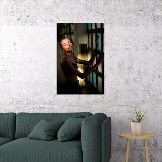 Must Pay Attention Sexy Female Model Poster Wall Art Print Home Wall Decor