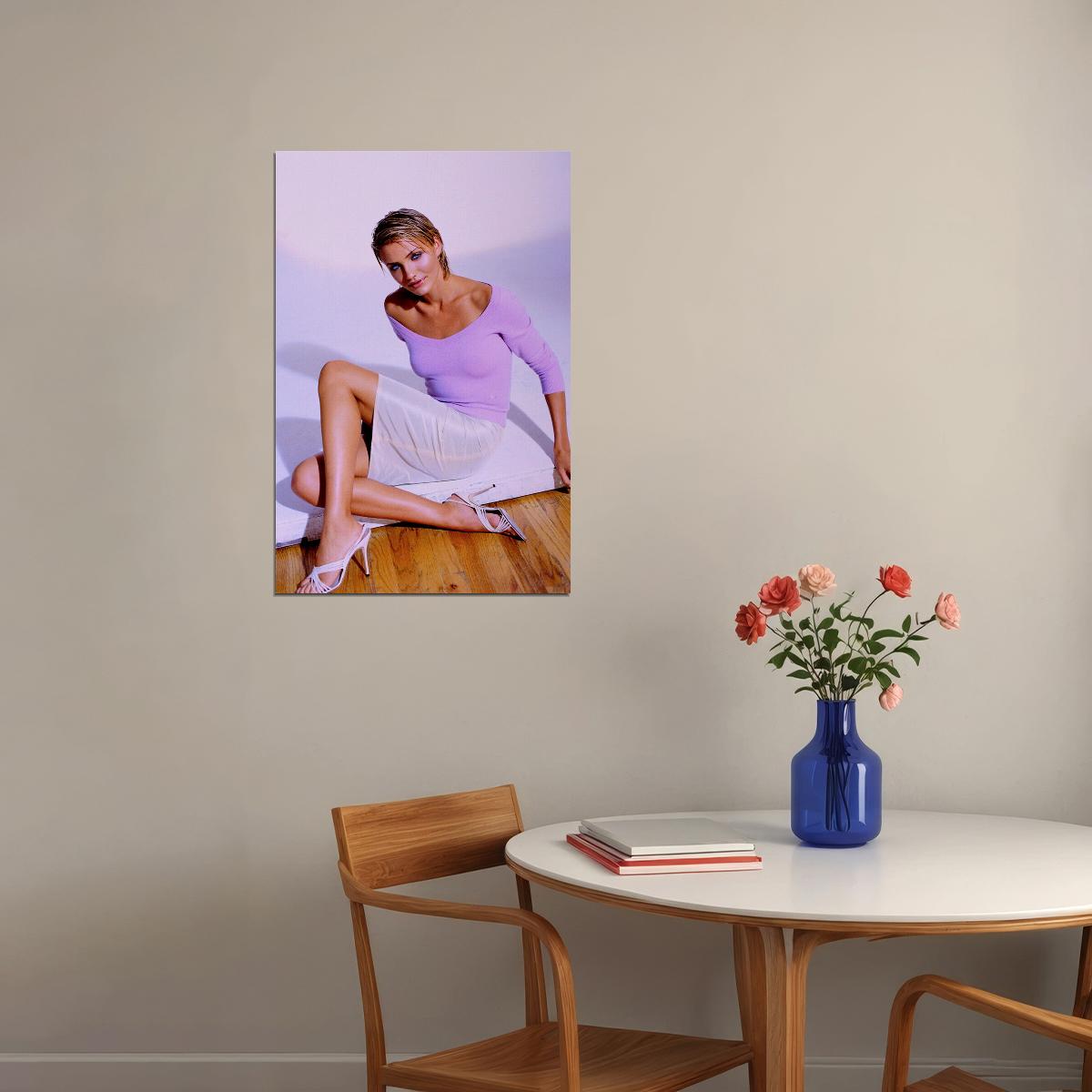 Cameron Diaz Sexy Hot Actress Poster Wall Art Print Home Wall Decor