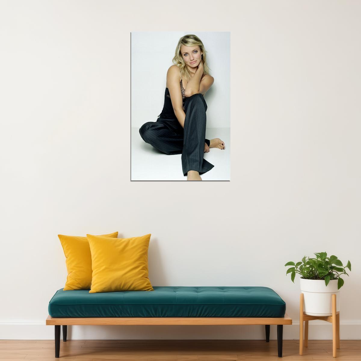 Cameron Diaz Sexy Hot Actress Poster Wall Art Print Home Wall Decor