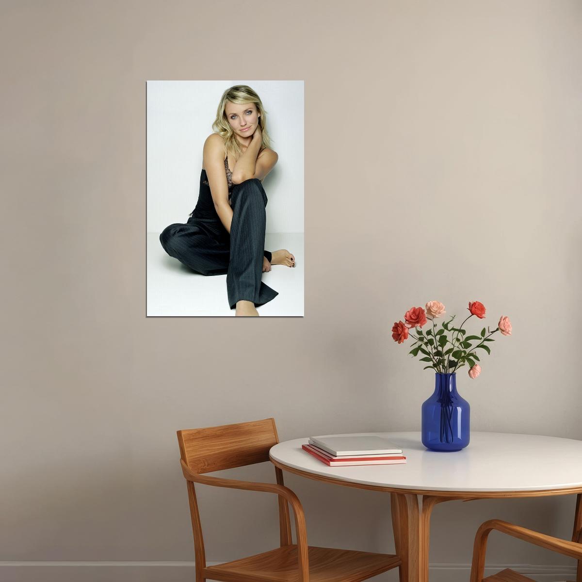 Cameron Diaz Sexy Hot Actress Poster Wall Art Print Home Wall Decor