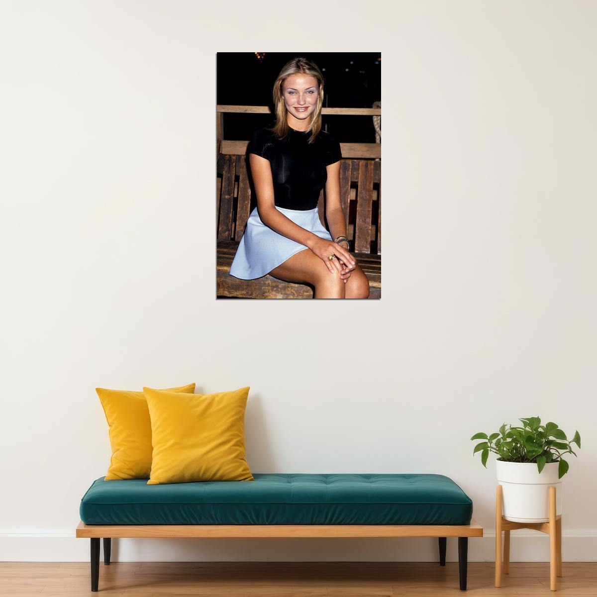 Cameron Diaz Sexy Actress Young Poster Wall Art Print Home Wall Decor