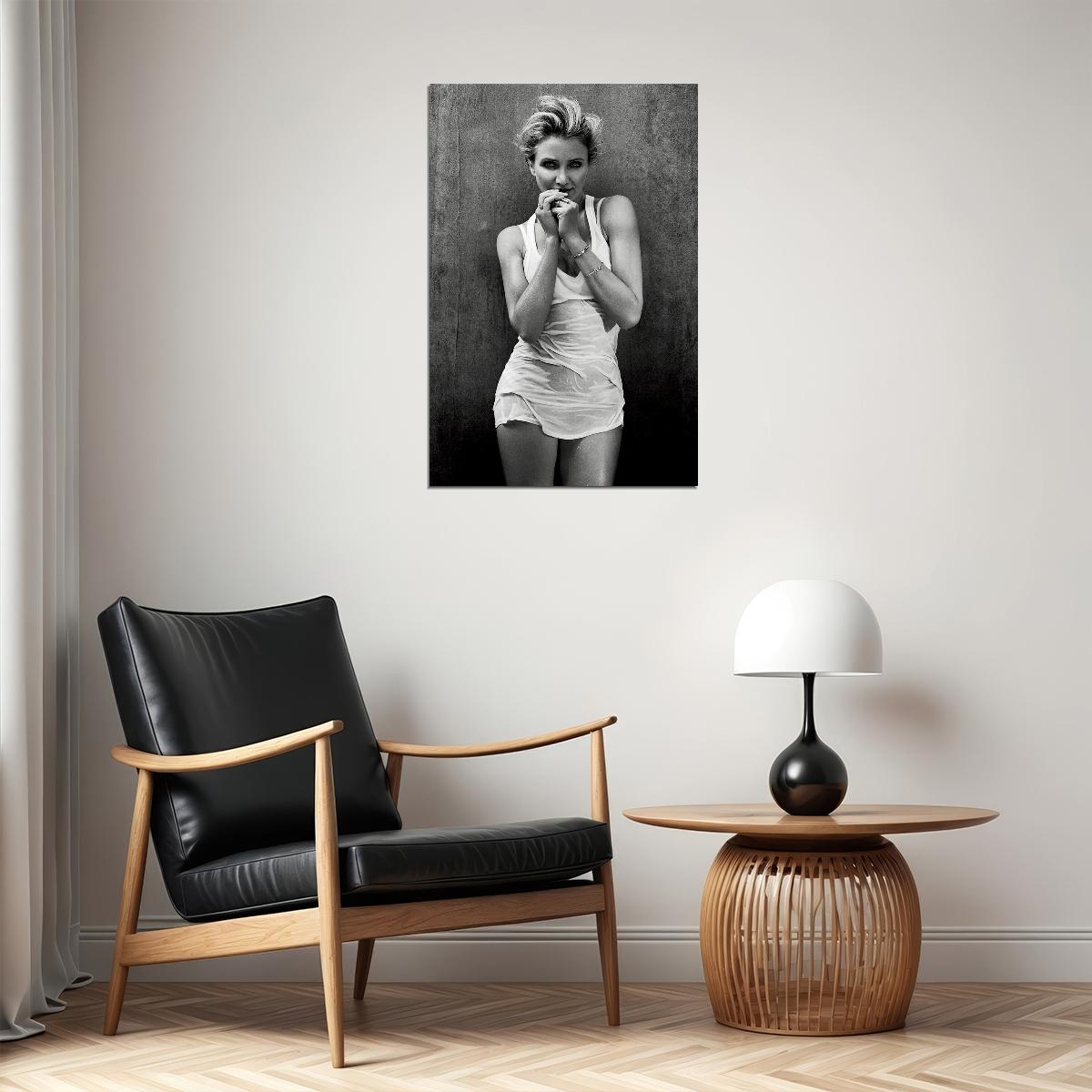 Cameron Diaz Sexy Actress Hot Poster Wall Art Print Home Wall Decor