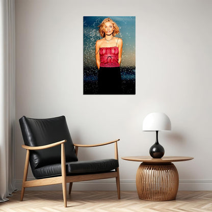 Cameron Diaz Sexy Actress Red Clothes Poster Wall Art Print Home Wall Decor