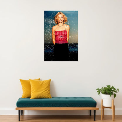 Cameron Diaz Sexy Actress Red Clothes Poster Wall Art Print Home Wall Decor