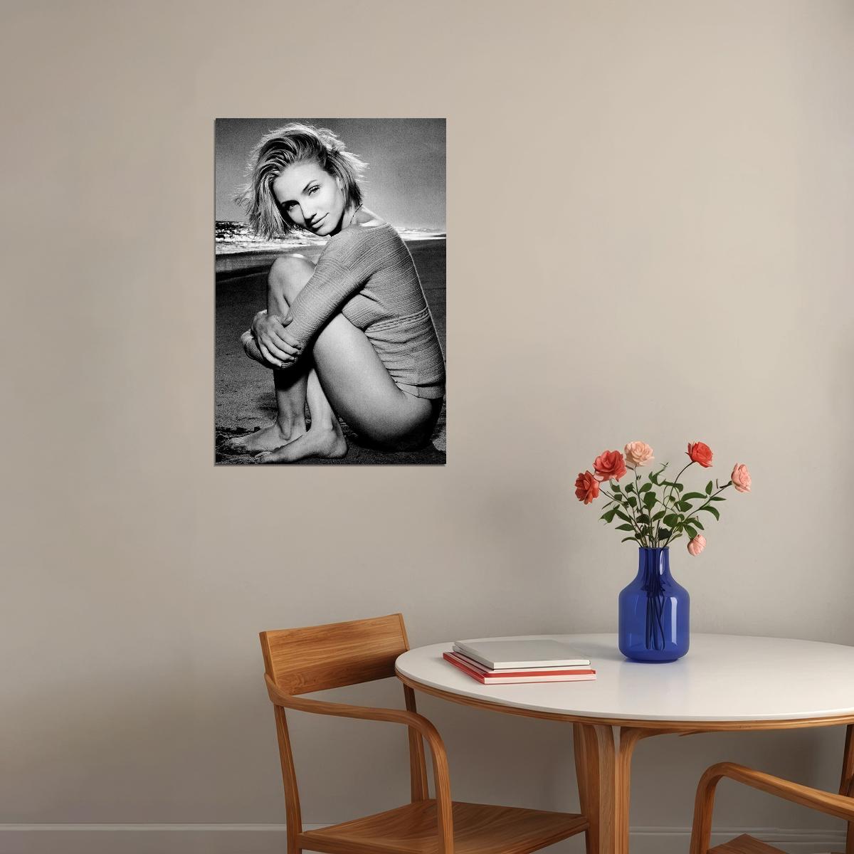 Cameron Diaz Sexy Actress Blonde Hot Poster Wall Art Print Home Wall Decor